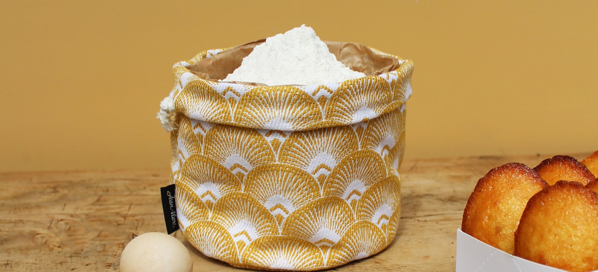 Paneras de algodón Maison Jean-Vier